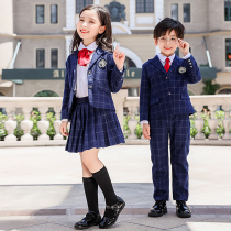 Elementary School Uniforms Teacher Suit Teacher Suit Kindergarten Garden Suit Children Class Costume Autumn Winter Clothing Model Performance West Suit