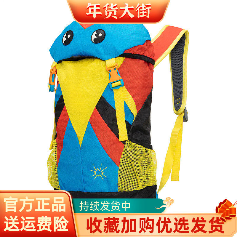 Chinese fir mountain suit Children's Day bag Kindergarten children's school bag outing backpack travel military training study tour camping backpack
