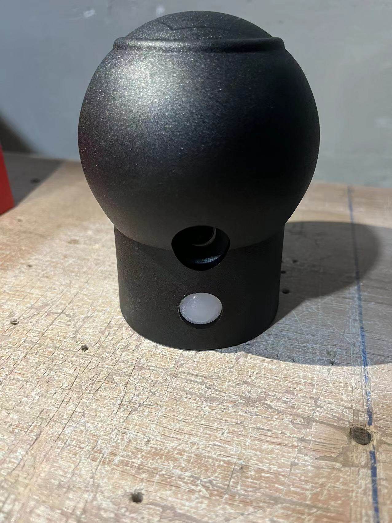 Electrostatic releaser ball head single ball head sound and light alarm black static ball ball explosion proof ball