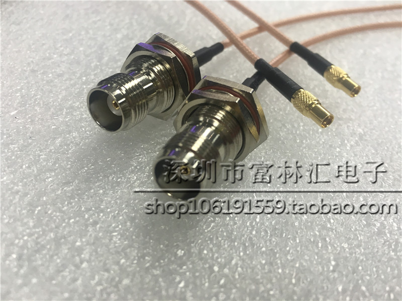 Radio Frequency coaxial TNC motherhead transfer MMCX maternal head TNC-KY MMCXK RG316 silver plated sheltered line
