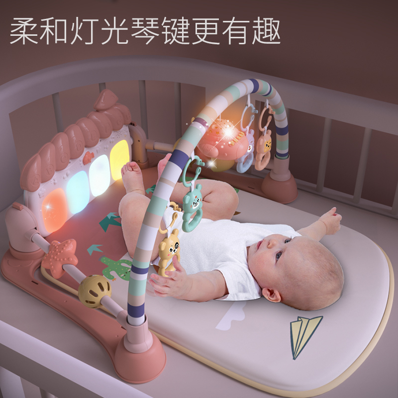 coaxing baby artifact baby toy girl comfort newborn hand rattle puzzle 3 6 months baby 0 1 1 1 3