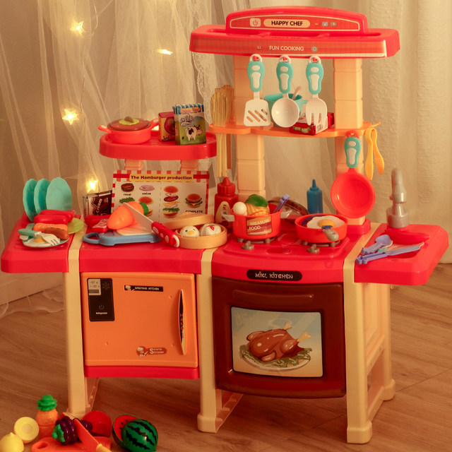 Children S Kitchen Toys One Kitchen Cooking Set Kitchen Utensils