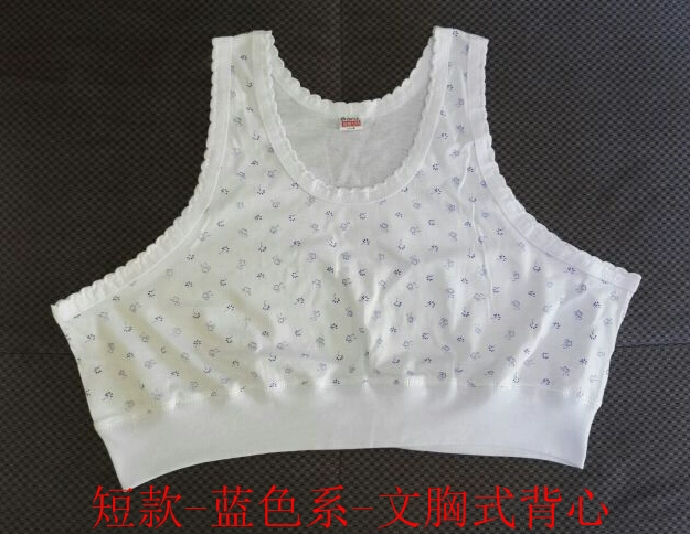 Mùa hè phụ nữ trung niên đồ lót cotton tuổi lady loose ông già kích thước lớn đáy áo ngực vest đầy đủ