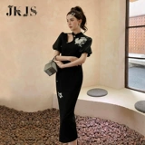 Легкое модное ципао, светлый стиль, китайский стиль