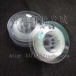 DIY 로프 쥬얼리 빨간 로프 내장 투명한 둥근 탄성 선 크리스탈 라인 탄성 라인 탄성 선 탄성선 구슬 라인 2996