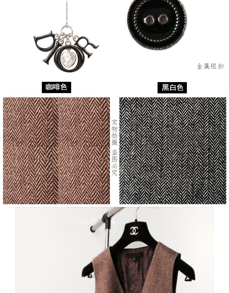 Mùa xuân 2018 mới phù hợp với vest vest vest nữ vest vest vai len áo khoác mỏng vest ngắn quần áo nữ