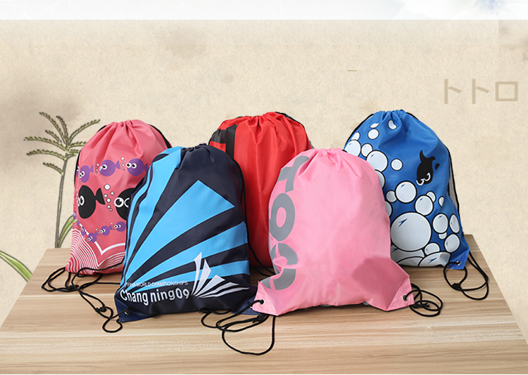 Hàn Quốc bơi ba lô unisex bơi chùm đặc biệt túi lưu trữ bãi biển túi trẻ em cầm tay chùm túi kinh boi