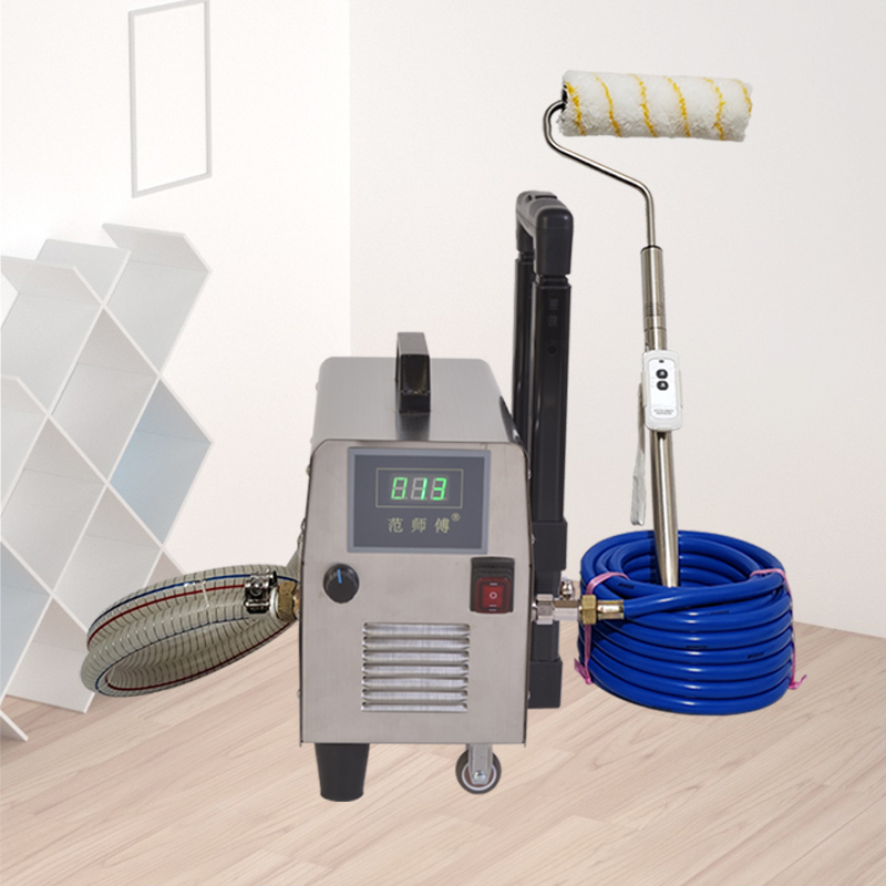 Fan Master Wall Cloth Roller Coating Machine Electric Brush Base Film Glutinous Rice Glue Machine Remote Control Automatic Loading Roller Brushed Wall God