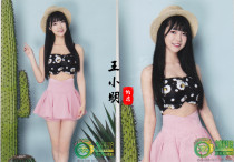(In stock)GNZ48 Zhang Qiongyu Summer Lemon Boat swimsuit inner seal 2 sheets 1set