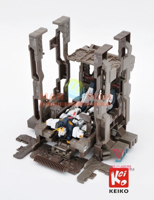 Xiaohuizi Gennaku Sẵn sàng MG HG BB Mô hình Gundam Universal Transformers Tank Robot Nest - Gundam / Mech Model / Robot / Transformers