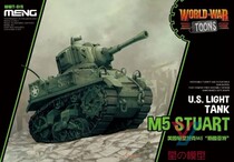 MENG tank glue-free Q version assembly model American Light Tank M5 Steat combat elf WWT012