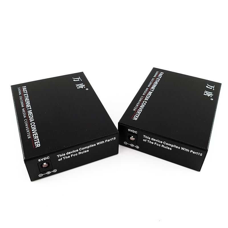 wantang 100m single-mode single-fiber optical fiber transceiver wt-3100ab network photoelectric converter 25km pair