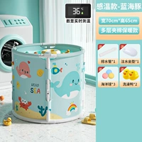 Очень большой размер — двойное использование для родителей и детей [модель для разминки — установка не требуется] Blue Dolphin (подарочный пакет)