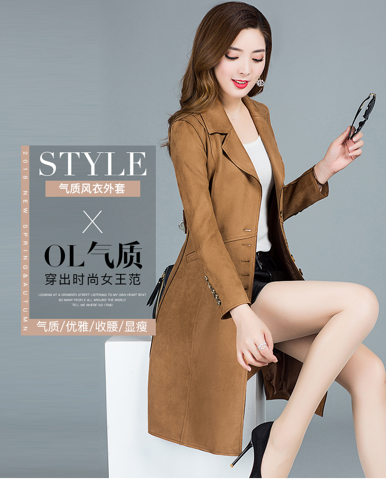 Trench pour femme      en Polyester - Ref 3226096 Image 7