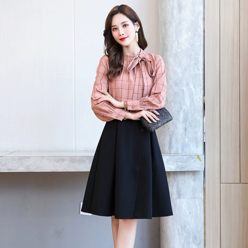 Осеннее платье, корсет, дизайнерский комплект, юбка, 2021 года, в корейском стиле, подходит для подростков, тренд сезона