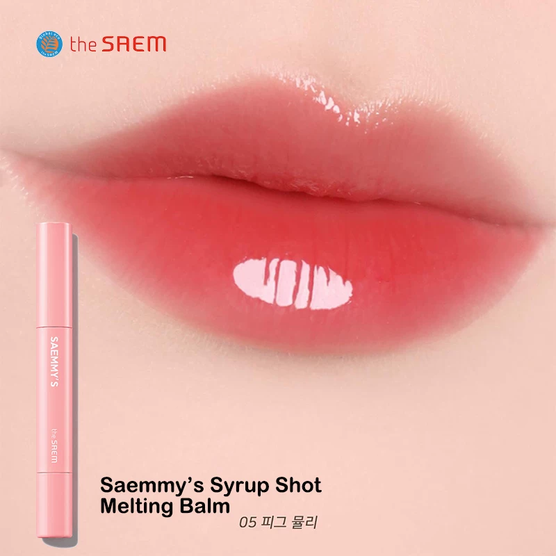 Spot | The SAEM свежий и увлажняющий, помада Saemmy Syrup Shot Melt Balm