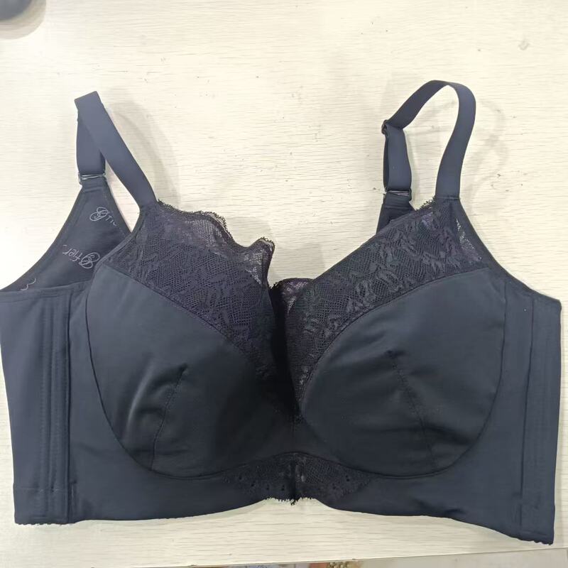 Jiamaner Kono Dan Ting Soft Underwire Bra, Full Cup, Large Bust, Full Coverage, Anti-Sagging, Side Breast Reduction, Plus Size for Big Busts