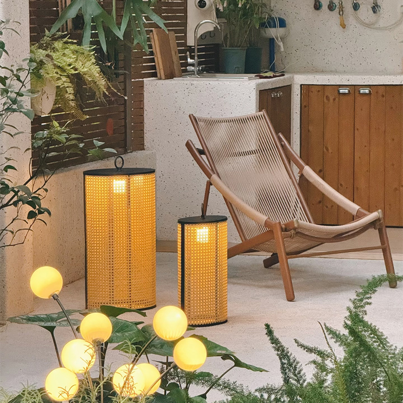 Garden Lights, Outdoor Waterproof Lights, Villa Garden Terrace Outdoor Lawn Lights, Rechargeable Portable Decorative Atmosphere Landscape Lights
