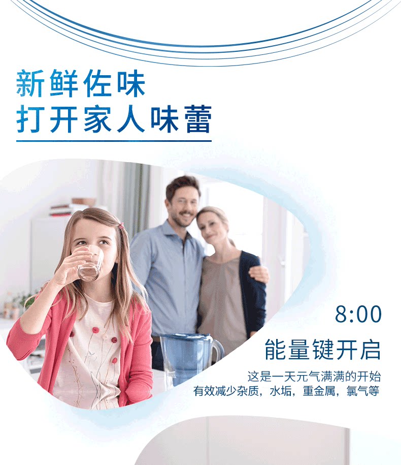 碧然德 海洋系列 Marella XL 净水壶 3.5L+7个德国原装滤芯 图2