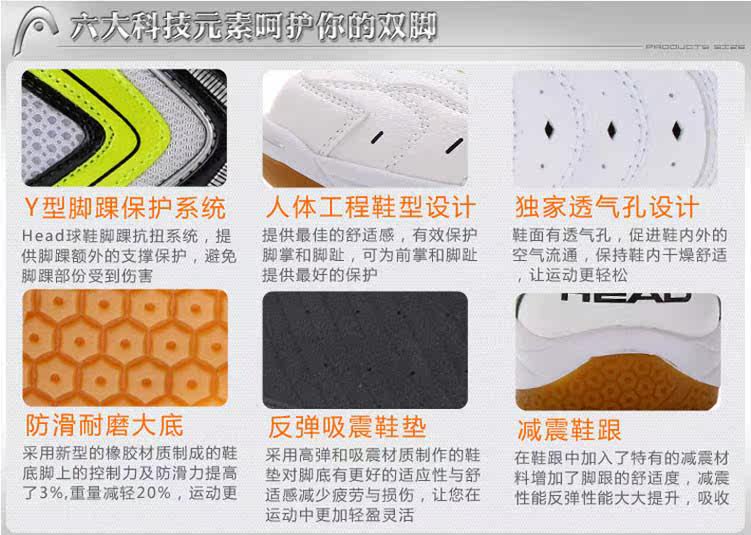 Chaussures de Badminton uniGenre - Ref 848337 Image 17