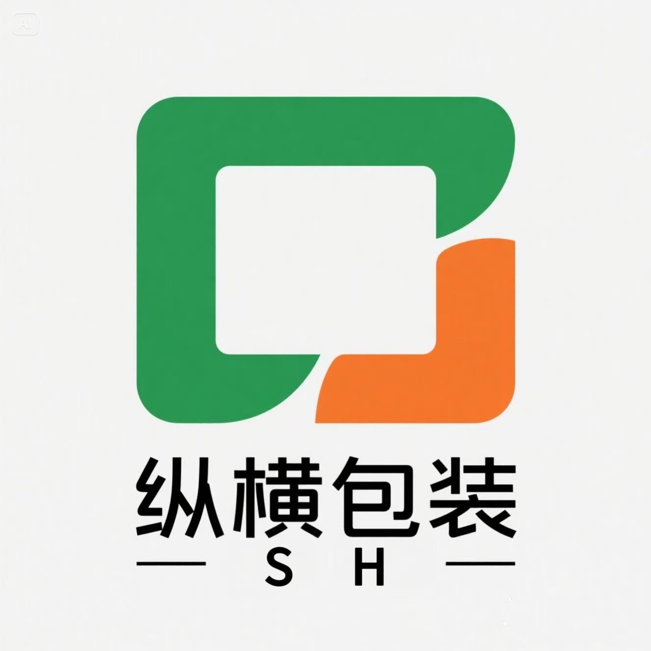 上海纵横包装工厂店的LOGO