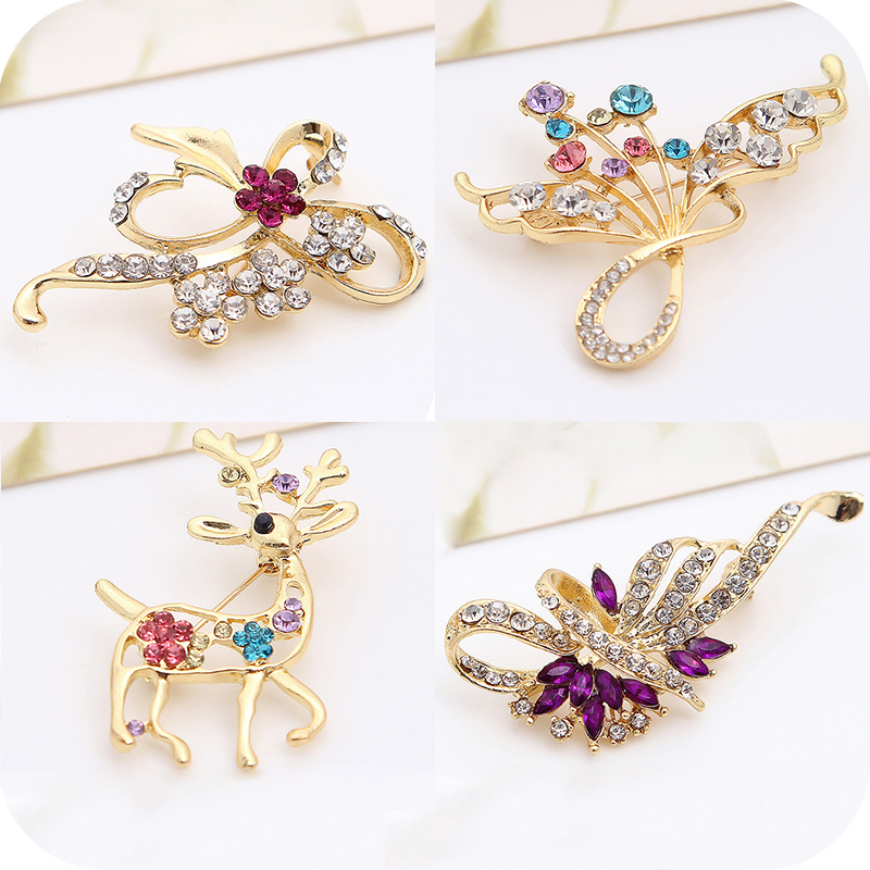 Brooch Brooch Brooch South Korea Lavish Atmosphere Female Coat Cardiovert Jersey Decoration Accessories Sweatshirt Biking Button Cloak Buttoned Up