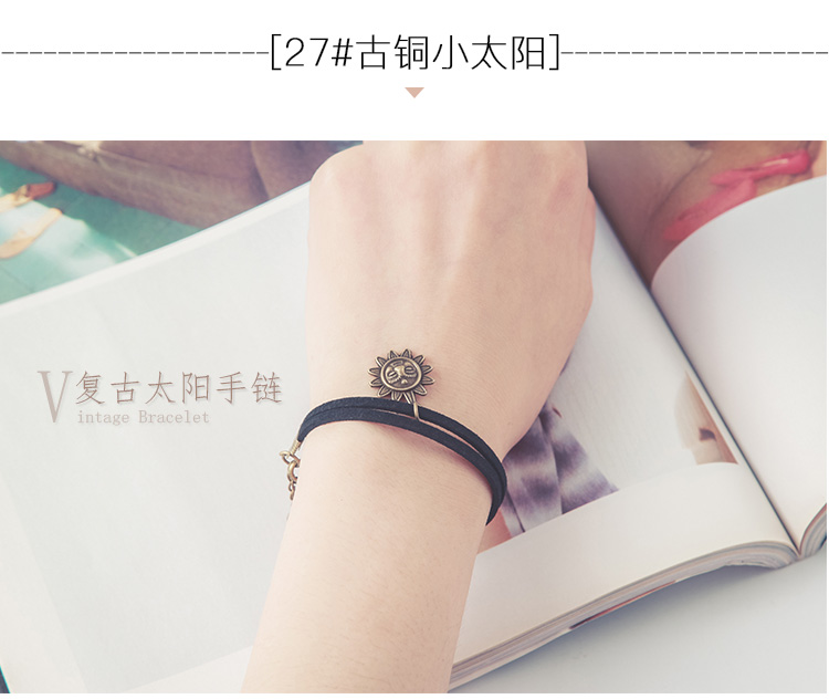 Hàn quốc retro bạn gái ngọc trai đơn giản ren sinh viên vài vòng đeo tay nữ sinh nhật Hàn Quốc bracelet Hàn Quốc trang sức vòng đeo tay