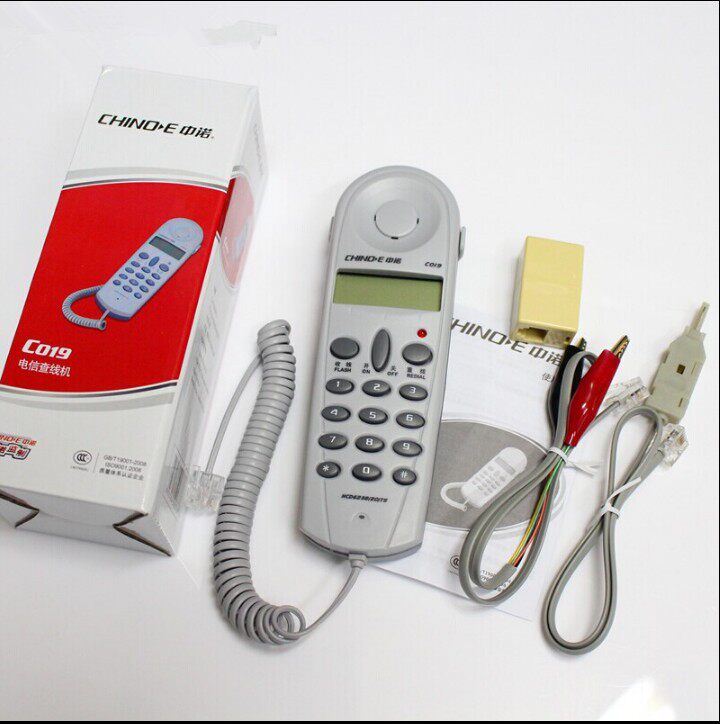 Zhongnuo check line machine line measuring telephone C019 telephone