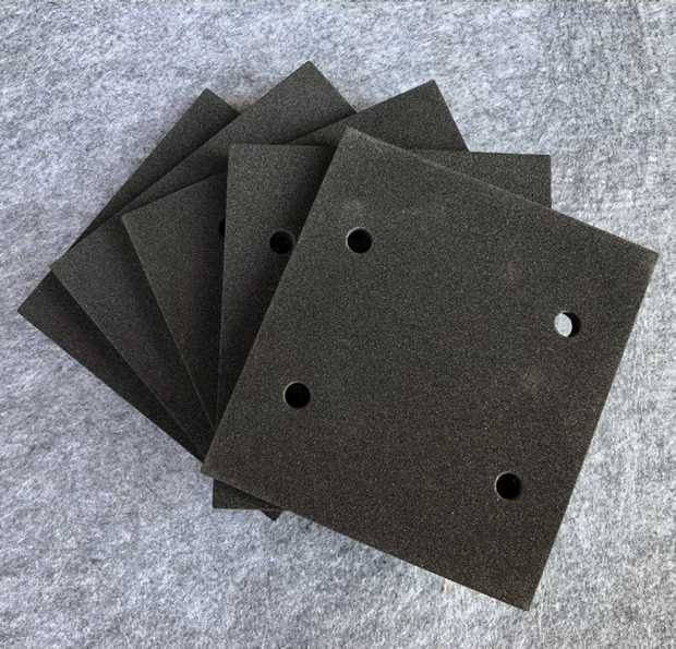 Beating Mill 9035 4510 Sponge Pad Flat Sanding Machine Sand Paper Machine Beating Mill Accessories Rubber Mat Self-Adhesive Type