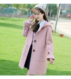 Демисезонное шерстяное пальто, пуховик для школьников, для средней школы