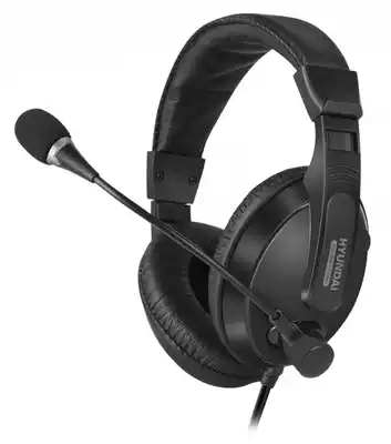 Modern HY-H6886 dual-plug computer laptop office headset voice headset with microphone
