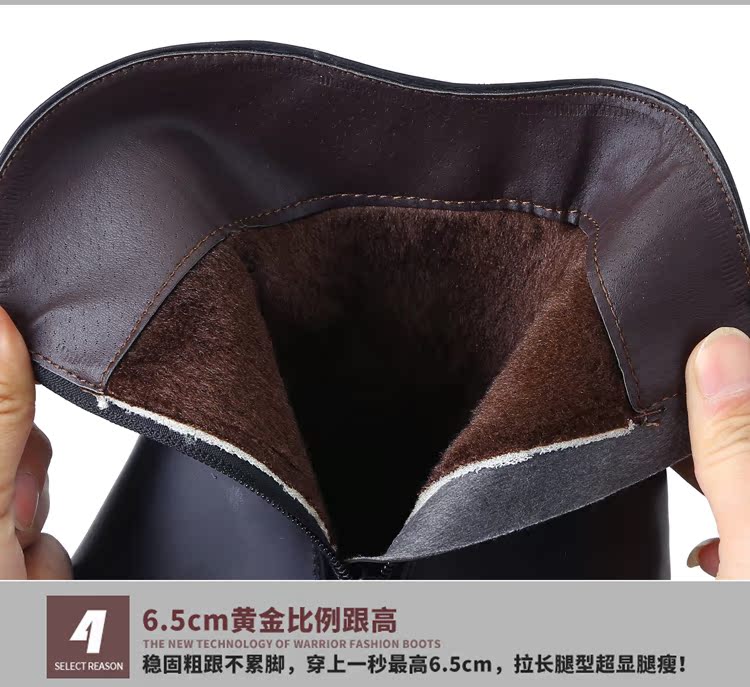 Thời trang kéo trở lại ủng đi mưa nữ ống giữa mùa đông dốc với giày đi mưa người lớn cộng với nhung ấm cao gót chống trượt cao su chống trượt ủng đi mưa