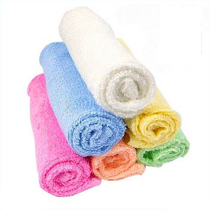 5 bamboo fiber kitchen towel dish cloth multi-purpose cleaning towel handkerchief cleaning cloth oil decontamination 25*25cm