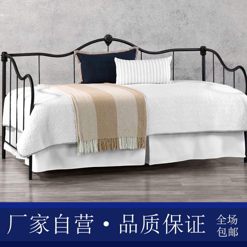 Xinlihao sofa bed European-style simple iron bed frame dual-use folding bed iron frame bed dual-use high-end light luxury iron sofa