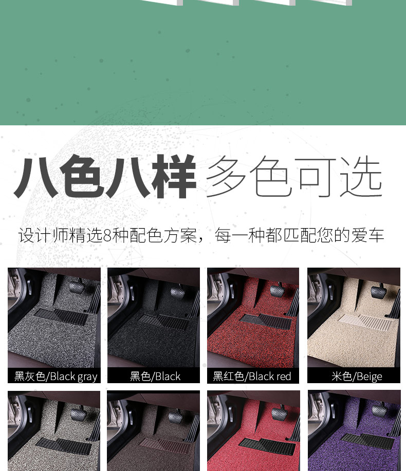 MG ZS floor mats, MGZS car-specific driver's side floor mats, car mats for 2019 GM6, new HS, new 5