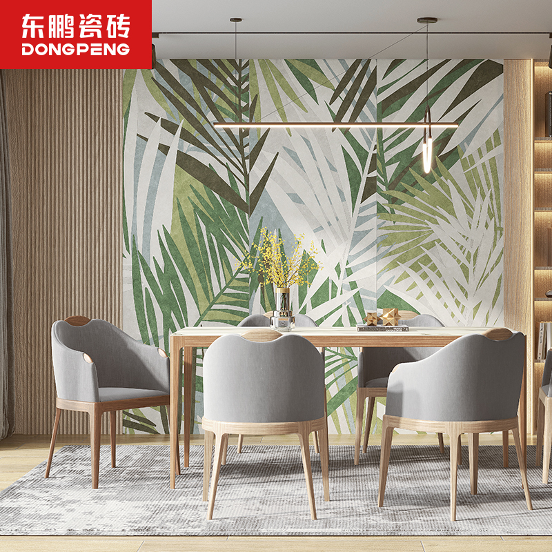 Talk Show Congress Dongpeng Rock Board Wall Large Plate Tiles Clear Wind Bamboo Shadow 800x2400 Background Wall Large Plate Wall Brick