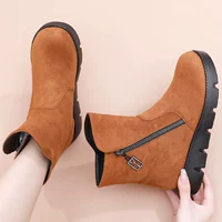 Желтые коровавые 1308 сгущенных снежных ботинков