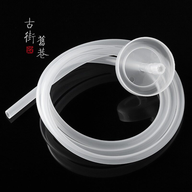 Tea set automatic pumping pipe Inlet pipe Barrel water hose Stainless steel suction pipe Tea table water dispenser water supply accessories