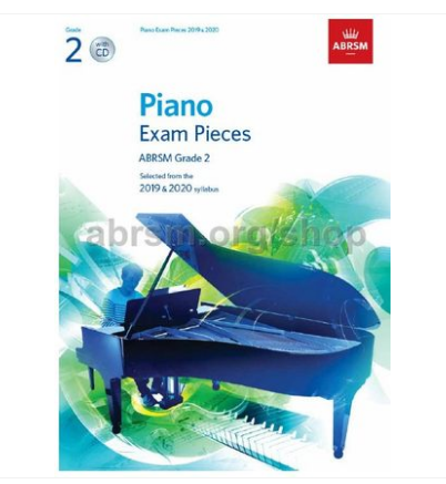Genuine Spot Emperor Examination Grade Piano Examination Grade Works 2019-2020 Grade 2 The English version is accompanied by a CD-ROM