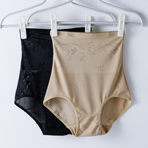 Summer thin bamboo charcoal fiber breathable belly underwear high waist belly strong postpartum month lifting hip body shaping