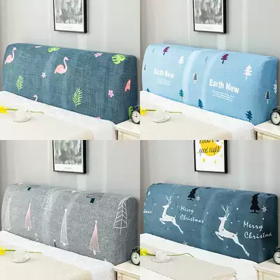 Bed head cover high-end atmosphere 2021 new wooden bedside soft bag European Princess 1 meter 8 bed head cover