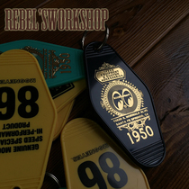 Spot Mooneyes American 60 s style motel keychain