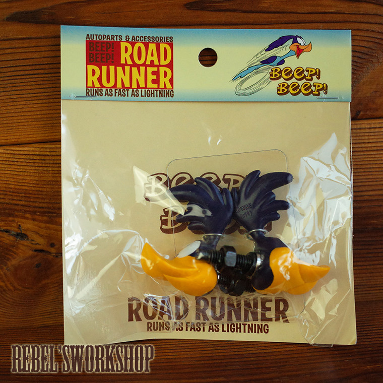 SPOT ROAD RUNNER LICENSE PLATE screw Beep BIRD BB BIRD LICENSE PLATE