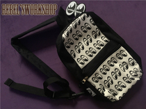 Spot Mooneyes cross shoulder locomotive bike backpack