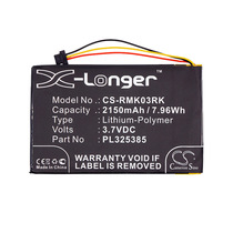 CameronSino applicable Razer Turret Gaming Lapboard mouse battery PL325385