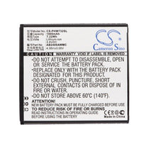 CameronSino for Philips Xenium W732 mobile phone battery AB2400AWMC