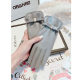 Sheepskin gloves for women winter cute bowknot fairy beige plus velvet thickened to keep warm driving and cycling genuine leather touch screen