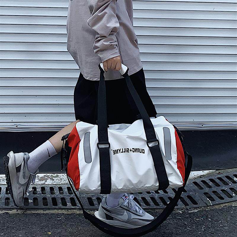 Japan ZD Fitness Bag Dry Wet Separation Large Capacity Training Sports Light Carry-on Travel Luggage Bag