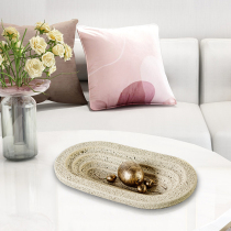 Creative ceramic fruit disk personality bubbly glaze modern home decoration sample room tea table plate setting