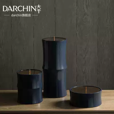 New Chinese decoration decoration modern Chinese creative ceramic storage tank tea room porch decoration crafts decoration